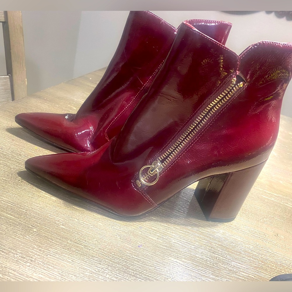 Nine West/ Red Patent boots